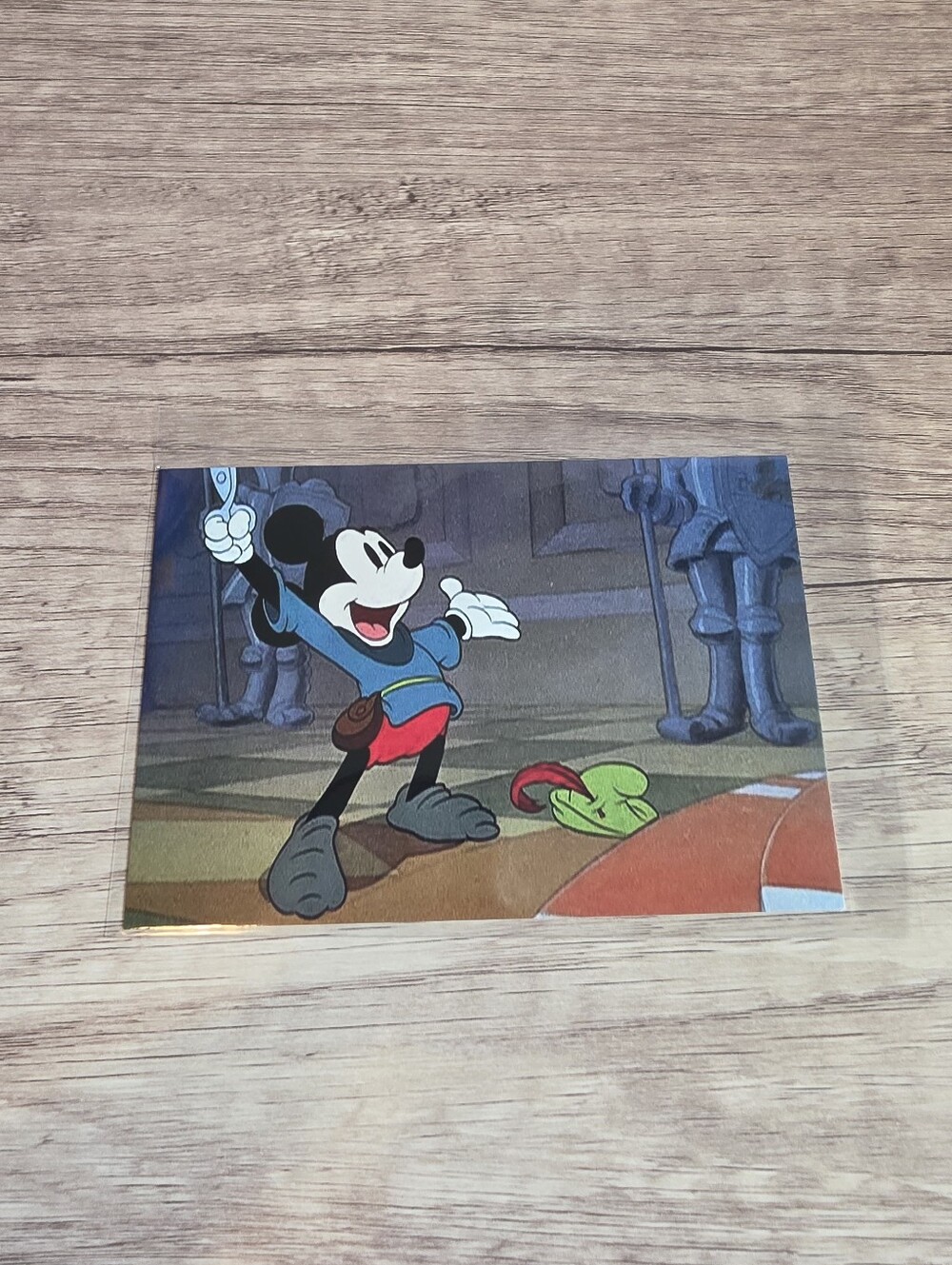 ✨️BUY 3 FOR $22 Mickey Mouse, Brave Little Tailor, 1938 Postcard